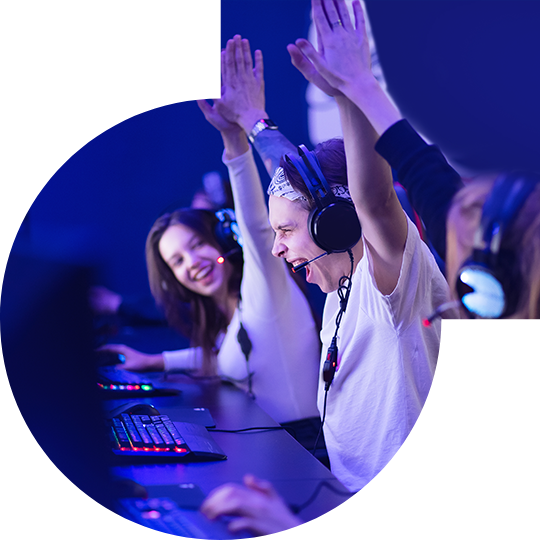 EVO视讯独家双向驱动技术<br>让电竞玩家尽情享受极致高速快感